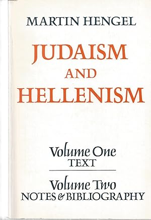 Imagen del vendedor de Judaism and Hellenism a la venta por The Book Junction