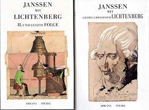 Bild des Verkufers fr Mit Georg Christoph Lichtenberg I [und] Mit Lichtenberg II. und letzte Folge. . drben der Immer-Denker hben ein Immer-Zeichner dazwischen ein trger, breiter Fluss und Beide gehen ihrer Wege zum gleichen Ziel "Nirgendwo" [.]. Band 2: Fr das III. Jahrtausend. zum Verkauf von Antiquariat Querido - Frank Hermann