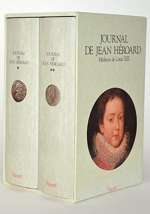 Image du vendeur pour Journal de Jean Hrouard, mdecin de Louis XIII (Coffret 2 volumes) mis en vente par Librairie Raimbeau