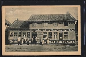 Ansichtskarte Wahn, Schiessplatz Wahn, Restaurant zum Bienenhaus