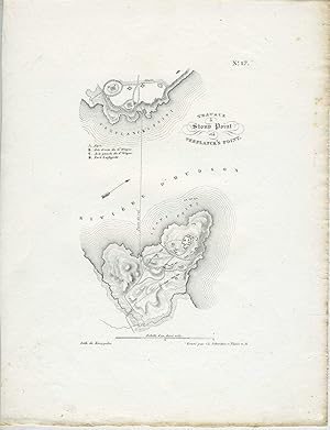 Travaux a Stony Point et a Verplanck's Point, map