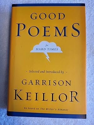 Seller image for Good Poems for Hard Times for sale by Vincent's Fine Books