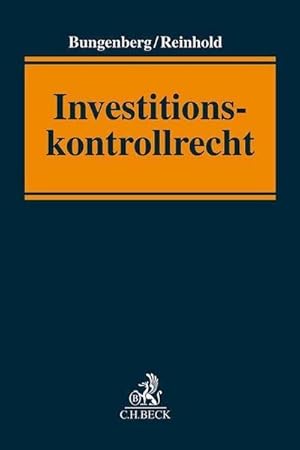 Immagine del venditore per Investitionskontrollrecht venduto da Rheinberg-Buch Andreas Meier eK