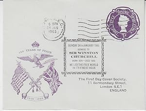 First Day Postal Cover - Homage to Sir Winston Churchill