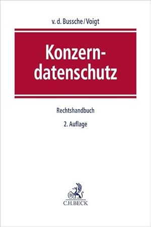 Seller image for Konzerndatenschutz: Rechtshandbuch for sale by Rheinberg-Buch Andreas Meier eK
