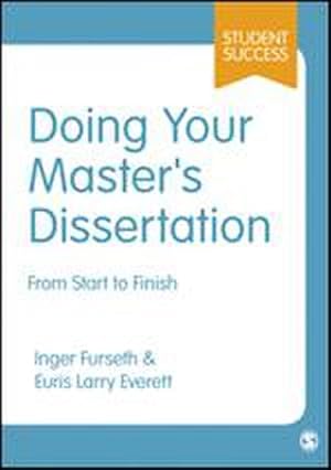 Seller image for Doing Your Master?s Dissertation for sale by BuchWeltWeit Ludwig Meier e.K.