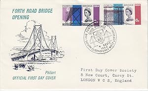 First Day Postal Cover - Forth Road Bridge Opening