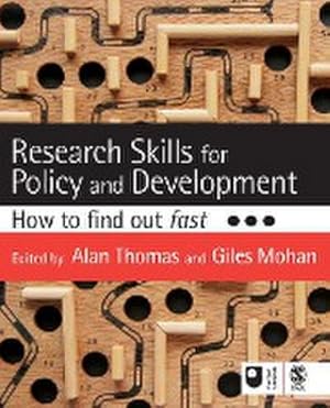 Imagen del vendedor de Research Skills for Policy and Development a la venta por BuchWeltWeit Ludwig Meier e.K.