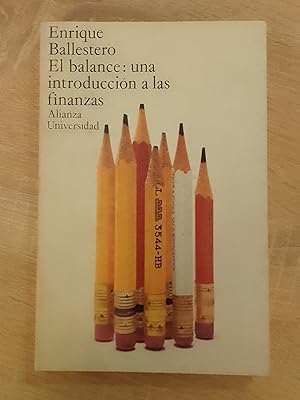 El balance: una introducción a las finanzas