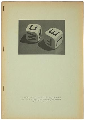 [CONCEPTUAL ART   CONCRETE POETRY   FLUXUS] Spielpläne: materiale poesie, 4. Folge zur Ausstellun...