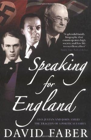 Imagen del vendedor de Speaking for England a la venta por WeBuyBooks