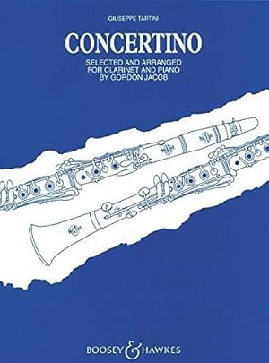 Bild des Verkufers fr CLARINET CONCERTINO CLARINETTE zum Verkauf von WeBuyBooks