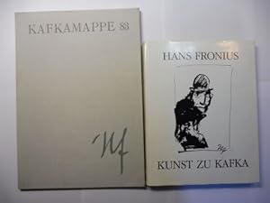 Immagine del venditore per HANS FRONIUS * KUNST ZU KAFKA (1) / KAFKAMAPPE 83 (2). (1) BUCH: Mit einem Text v. Hans Fronius, Einfhrung v. Wolfgang Hilger, Bildtexte v. Helmut Strutzmann / (2) MAPPE: Mit einer Einfhrung v. Hans Halbey. venduto da Antiquariat am Ungererbad-Wilfrid Robin