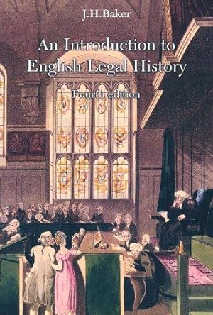 Seller image for An Introduction To English Legal History for sale by WeBuyBooks