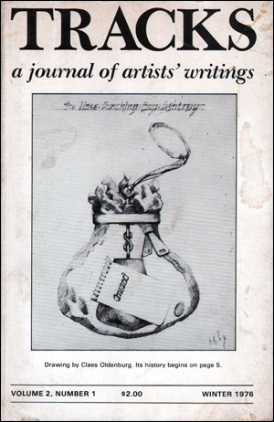 Imagen del vendedor de Tracks : A Journal of Artists' Writings, Vol. 2, No. 1 (Winter 1976) a la venta por Specific Object / David Platzker