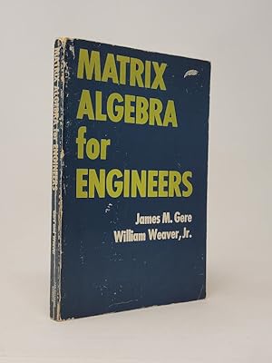 Imagen del vendedor de Matrix Algebra for Engineers a la venta por Munster & Company LLC, ABAA/ILAB