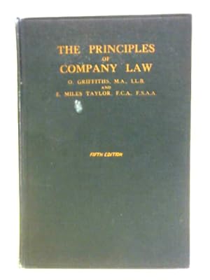 Seller image for The Principles Of Company Law for sale by World of Rare Books