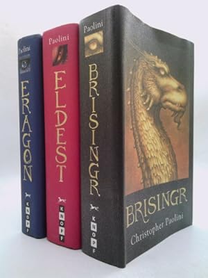 Imagen del vendedor de The Inheritance Cycle; Book One-Eragon, Book Two-Eldest, Book Three-Brisingr (3 Volume Box Set) a la venta por ThriftBooksVintage