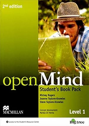 Imagen del vendedor de openMind 2nd Edition AE Level 1 Student's Book Pack without DVD a la venta por WeBuyBooks