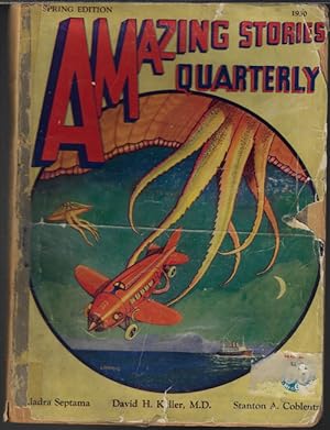 Bild des Verkufers fr AMAZING Stories Quarterly: Spring 1930 zum Verkauf von Books from the Crypt