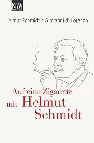 Immagine del venditore per Auf eine Zigarette mit Helmut Schmidt Helmut Schmidt/Giovanni di Lorenzo venduto da Antiquariat Buchhandel Daniel Viertel