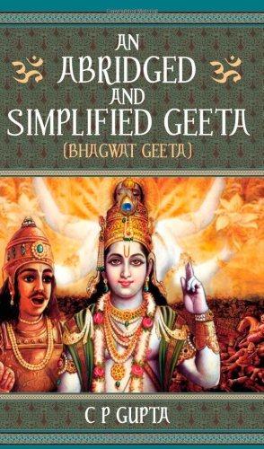 Image du vendeur pour An Abridged and Simplified Geeta (Bhagwat Geeta) mis en vente par WeBuyBooks