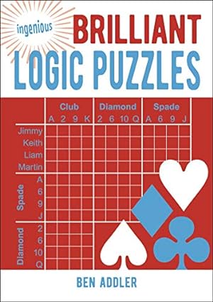 Bild des Verkufers fr Brilliant Logic Puzzles (Ingenious Puzzles, 5) zum Verkauf von WeBuyBooks