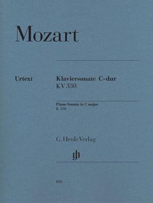 Bild des Verkufers fr Piano Sonata C major KV 330 (300h) - piano - (HN 602) zum Verkauf von WeBuyBooks