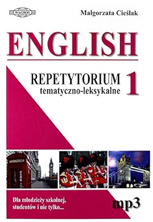 Seller image for English. Repetytorium 1 tematyczno-leksykalne - Malgorzata CieĹlak [KSI ĹťKA] for sale by WeBuyBooks