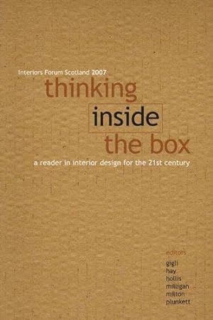 Bild des Verkufers fr Thinking Inside the Box: A Reader in Interiors for the 21st Century (Art & Design) zum Verkauf von WeBuyBooks