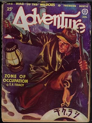 Seller image for ADVENTURE: January, Jan. 1944 for sale by Books from the Crypt