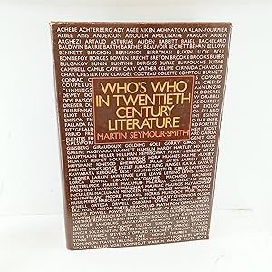 Imagen del vendedor de Whos Who in Twentieth-Century Literature a la venta por Cat On The Shelf