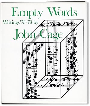 Seller image for Empty Words: Writings '73-'78 for sale by Lorne Bair Rare Books, ABAA