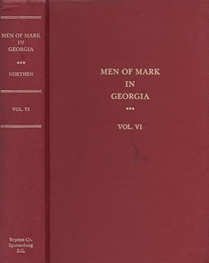 Imagen del vendedor de Men of Mark in Georgia Vol. VI a la venta por Americana Books, ABAA