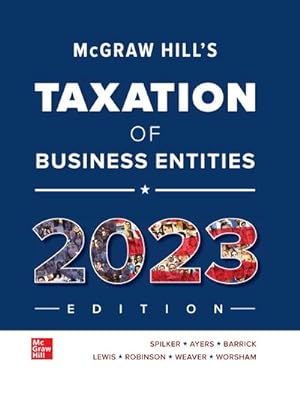 Seller image for Loose Leaf for McGraw-Hill's Taxation of Business Entities 2023 Edition for sale by Textbooks2go