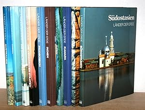 TIME-LIFE Bücher: Länder der Erde. 10 von 20 Bände: Australien, China, Die Sowjetunion, Die Verei...