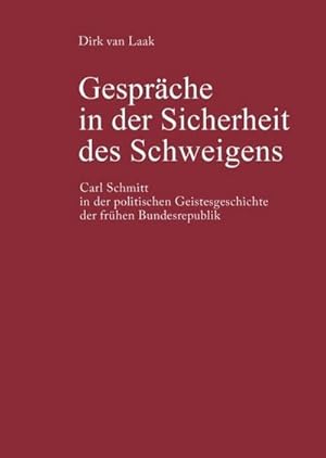 Immagine del venditore per Gesprche in der Sicherheit des Schweigens venduto da BuchWeltWeit Ludwig Meier e.K.