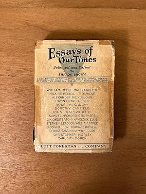 Seller image for Essays of Our Times for sale by Thryft