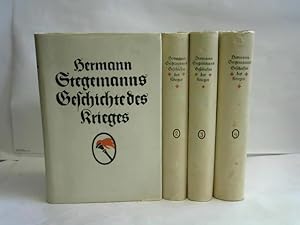 Immagine del venditore per Stegmanns Geschichte des Krieges, erster bis vierter Band. Zusammen 4 Bnde venduto da Celler Versandantiquariat