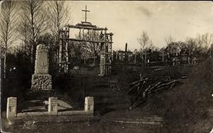 Ansichtskarte / Postkarte Bouconville Ardennes, Soldatenfriedhof