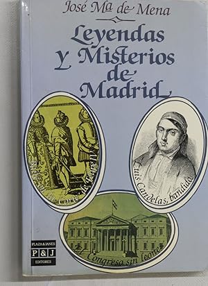 Imagen del vendedor de Leyendas y misterios de Madrid a la venta por Librera Alonso Quijano