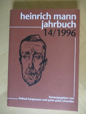 Immagine del venditore per Heinrich Mann Jahrbuch 14/1996 venduto da Brcke Schleswig-Holstein gGmbH