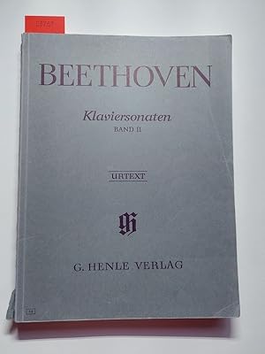 Klaviersonaten Band 2 : Besetzung: Klavier zu zwei Händen (G. Henle Urtext-Ausgabe) [HN34] | Ludw...