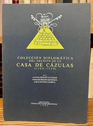 Imagen del vendedor de COLECCION DIPLOMATICA DEL ARCHIVO DE LA CASA DE CAZULAS (1368-1520) a la venta por Fbula Libros (Librera Jimnez-Bravo)