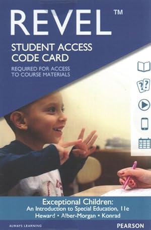 Imagen del vendedor de Exceptional Children Access Code Card : An Introduction to Special Education a la venta por GreatBookPrices