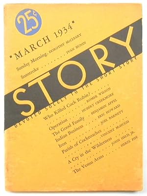 Imagen del vendedor de STORY: Devoted Solely to the Short Story: Vol. IV, No. 20: March 1934 a la venta por PsychoBabel & Skoob Books