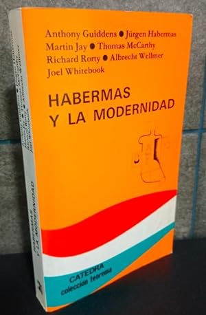 Immagine del venditore per Habermas y la modernidad (Teorema. Serie Menor) venduto da Lauso Books