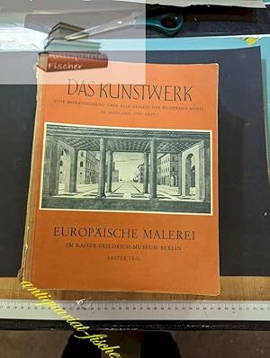 Bild des Verkufers fr Das Kunstwerk. Eine Monatsschrift ber alle Gebiete der Bildenden Kunst III. Jahr 1949 Heft 7 zum Verkauf von Antiquariat-Fischer - Preise inkl. MWST