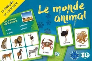 Imagen del vendedor de Le monde animal (Spiel) : Game Box mit 66 Fotokarten, 36 Spielplne fr Gruppenspiele, Anleitung a la venta por AHA-BUCH GmbH