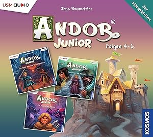 Bild des Verkufers fr Die grosse Andor Junior Hoerbox Folgen 4-6 (3 Audio CDs), 3 Audio-CD zum Verkauf von moluna